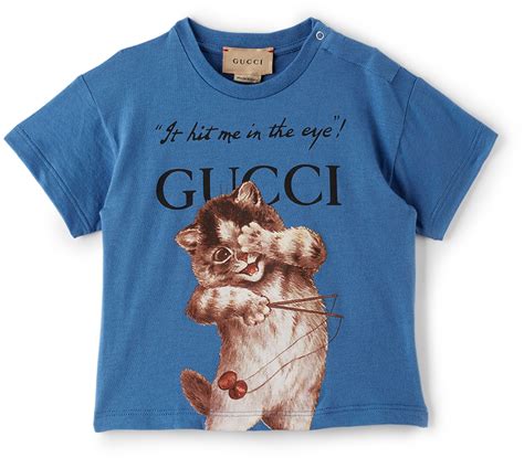 gucci baby blue shirt|Gucci Kids .